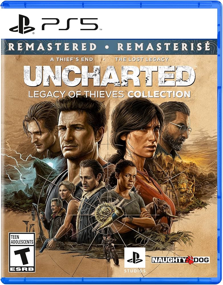 Uncharted: Legacy of Thieves Collection cover